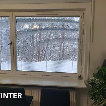 Close To The Metro And The Beach!!! With A View Of The Scandinavian Forest Stockholm Ngoại thất bức ảnh